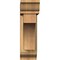 Ekena Millwork Westlake Traditional Rough Sawn Bracket w/ Offset Brace, Western Red Cedar, 6"W x 20"D x 20"H BKT0604X20X20WTL01RWR - alternate 4